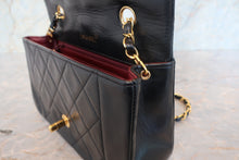 画像をギャラリービューアに読み込む, CHANEL/シャネル ダイアナマトラッセチェーンショルダーバッグ ラムスキン ブラック/ゴールド金具 ショルダーバッグ 700110016
