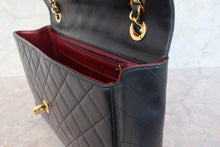 將圖片載入圖庫檢視器 CHANEL/シャネル デカマトラッセシングルフラップチェーンショルダーバッグ ラムスキン ブラック/ゴールド金具 ショルダーバッグ 700090228