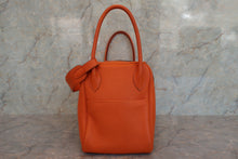 將圖片載入圖庫檢視器 HERMES/エルメス リンディ34 トリヨンクレマンス オレンジ □L刻印 ショルダーバッグ 700060003