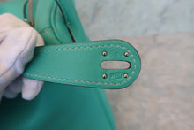 Load image into Gallery viewer, HERMES LINDY 34 Swift leather Lagon □K Engraving Shoulder bag 700060046