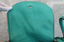 Load image into Gallery viewer, HERMES LINDY 34 Swift leather Lagon □K Engraving Shoulder bag 700060046