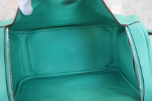 Load image into Gallery viewer, HERMES LINDY 34 Swift leather Lagon □K Engraving Shoulder bag 700060046