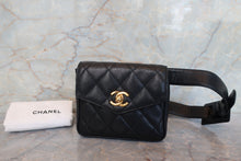 画像をギャラリービューアに読み込む, CHANEL/シャネル マトラッセウエストバッグ キャビアスキン ブラック/ゴールド金具 ウエストバッグ 700110020