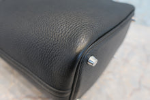 将图片加载到图库查看器,HERMES PICOTIN LOCK PM Clemence leather Black Y刻印 Hand bag 800060070