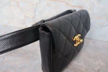 画像をギャラリービューアに読み込む, CHANEL/シャネル マトラッセウエストバッグ キャビアスキン ブラック/ゴールド金具 ウエストバッグ 700110020
