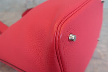 将图片加载到图库查看器,HERMES PICOTIN LOCK MM Clemence leather Rose extreme D刻印 Hand bag 8000101664