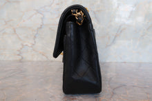 画像をギャラリービューアに読み込む, CHANEL/シャネル マトラッセWフラップWチェーンショルダーバッグ ラムスキン ブラック/ゴールド金具 ショルダーバッグ 700110018
