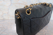 画像をギャラリービューアに読み込む, CHANEL/シャネル マトラッセWフラップWチェーンショルダーバッグ ラムスキン ブラック/ゴールド金具 ショルダーバッグ 700110018