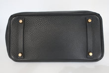 将图片加载到图库查看器,HERMES BIRKIN 30 Togo leather Black □I刻印 Hand bag 800100062