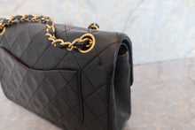 画像をギャラリービューアに読み込む, CHANEL/シャネル マトラッセWフラップWチェーンショルダーバッグ ラムスキン ブラック/ゴールド金具 ショルダーバッグ 700110018