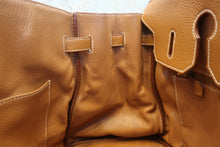 画像をギャラリービューアに読み込む, HERMES/エルメス バーキン35 トゴ ゴールド □K刻印 ハンドバッグ 800070086