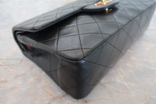 画像をギャラリービューアに読み込む, CHANEL/シャネル マトラッセWフラップWチェーンショルダーバッグ ラムスキン ブラック/ゴールド金具 ショルダーバッグ 700110018