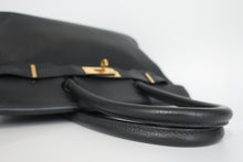 将图片加载到图库查看器,HERMES BIRKIN 30 Togo leather Black □I刻印 Hand bag 800100062