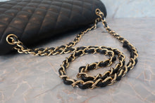 將圖片載入圖庫檢視器 CHANEL/シャネル マトラッセWフラップチェーンショルダーバッグ キャビアスキン ブラック/ゴールド金具 ショルダーバッグ 700090229