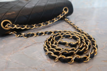 画像をギャラリービューアに読み込む, CHANEL/シャネル マトラッセWフラップWチェーンショルダーバッグ ラムスキン ブラック/ゴールド金具 ショルダーバッグ 700110018
