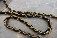 画像をギャラリービューアに読み込む, CHANEL/シャネル マトラッセWフラップWチェーンショルダーバッグ ラムスキン ブラック/ゴールド金具 ショルダーバッグ 700110018