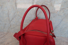 Load image into Gallery viewer, HERMES LINDY 34 Clemence leather Rouge casaque □P Engraving Shoulder bag 700070173