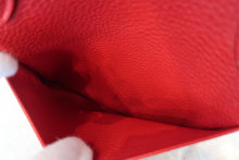 Load image into Gallery viewer, HERMES LINDY 34 Clemence leather Rouge casaque □P Engraving Shoulder bag 700070173
