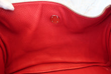 Load image into Gallery viewer, HERMES LINDY 34 Clemence leather Rouge casaque □P Engraving Shoulder bag 700070173