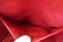 Load image into Gallery viewer, HERMES LINDY 34 Clemence leather Rouge casaque □P Engraving Shoulder bag 700070173