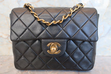 將圖片載入圖庫檢視器 CHANEL/シャネル ミニマトラッセシングルフラップチェーンショルダーバッグ ラムスキン ブラック/ゴールド金具 ショルダーバッグ 700090187