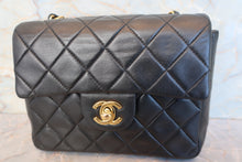 將圖片載入圖庫檢視器 CHANEL/シャネル ミニマトラッセシングルフラップチェーンショルダーバッグ ラムスキン ブラック/ゴールド金具 ショルダーバッグ 700090187
