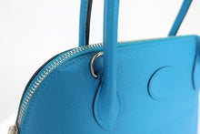 将图片加载到图库查看器,HERMES BOLIDE 27 Epsom leather Blue zanzibar A刻印 Shoulder bag 800100088