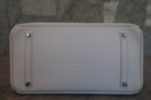 Load image into Gallery viewer, HERMES BIRKIN 35 Epsom leather White □K Engraving Hand bag 700070126