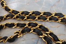 画像をギャラリービューアに読み込む, CHANEL/シャネル マドモアゼルチェーンショルダーバッグ ラムスキン ブラック/ゴールド金具 ショルダーバッグ 700100244