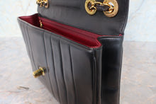 画像をギャラリービューアに読み込む, CHANEL/シャネル マドモアゼルチェーンショルダーバッグ ラムスキン ブラック/ゴールド金具 ショルダーバッグ 700100244