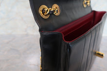 画像をギャラリービューアに読み込む, CHANEL/シャネル マドモアゼルチェーンショルダーバッグ ラムスキン ブラック/ゴールド金具 ショルダーバッグ 700100244