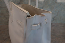 Load image into Gallery viewer, HERMES BIRKIN 35 Epsom leather White □K Engraving Hand bag 700070126