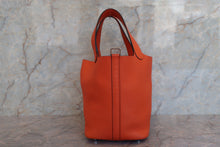 將圖片載入圖庫檢視器 HERMES/エルメス ピコタンロックPM トリヨンクレマンス オレンジポピー A刻印 ハンドバッグ 700050225