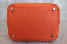 將圖片載入圖庫檢視器 HERMES/エルメス ピコタンロックPM トリヨンクレマンス オレンジポピー A刻印 ハンドバッグ 700050225