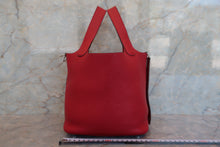 画像をギャラリービューアに読み込む, HERMES/エルメス ピコタンロックPM トリヨンクレマンス ルージュカザック A刻印 ハンドバッグ 700070138