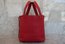 画像をギャラリービューアに読み込む, HERMES/エルメス ピコタンロックPM トリヨンクレマンス ルージュカザック A刻印 ハンドバッグ 700070138