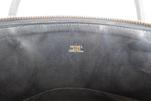 画像をギャラリービューアに読み込む, HERMES/エルメス ボリード31 アルデンヌ ブラック 〇Y刻印 ハンドバッグ 800010099