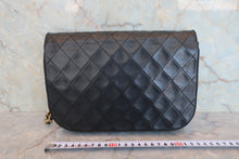 画像をギャラリービューアに読み込む, CHANEL/シャネル マトラッセWフラップチェーンショルダーバッグ ラムスキン ブラック/ゴールド金具 ショルダーバッグ 800070077
