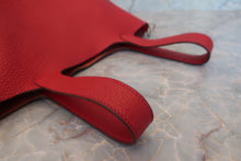 画像をギャラリービューアに読み込む, HERMES/エルメス ピコタンロックPM トリヨンクレマンス ルージュカザック A刻印 ハンドバッグ 700070138