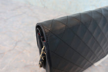 将图片加载到图库查看器,CHANEL/香奈儿 CF 双盖 链条包 羊皮 Black/Gold hadware(黑色/金色金属) 肩背包 800070077
