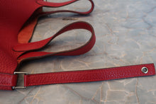 画像をギャラリービューアに読み込む, HERMES/エルメス ピコタンロックPM トリヨンクレマンス ルージュカザック A刻印 ハンドバッグ 700070138