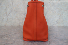 將圖片載入圖庫檢視器 HERMES/エルメス ガーデンパーティPM カントリー オレンジポピー □R刻印 トートバッグ 800010082