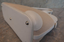 Load image into Gallery viewer, HERMES BOLIDE 35 Toile H/Clemence leather Beige/White □E Engraving Shoulder bag 700120112