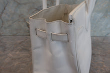 画像をギャラリービューアに読み込む, HERMES/エルメス バーキン30 ヴォーグレネ ホワイト □C刻印 ハンドバッグ 700070140