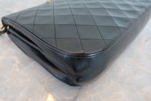 画像をギャラリービューアに読み込む, CHANEL/シャネル マトラッセWフラップチェーンショルダーバッグ ラムスキン ブラック/ゴールド金具 ショルダーバッグ 800070077
