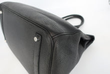 将图片加载到图库查看器,HERMES BIRKIN 35 Togo leather Black □R刻印 Hand bag 800100081