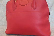 画像をギャラリービューアに読み込む, HERMES/エルメス ボリード35 クシュベル ルージュヴィフ 〇W刻印 ショルダーバッグ 700080111