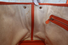 將圖片載入圖庫檢視器 HERMES/エルメス ガーデンパーティPM カントリー オレンジポピー □R刻印 トートバッグ 800010082
