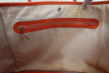 將圖片載入圖庫檢視器 HERMES/エルメス ガーデンパーティPM カントリー オレンジポピー □R刻印 トートバッグ 800010082