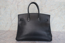 画像をギャラリービューアに読み込む, HERMES/エルメス バーキン35 アルデンヌ ブラック □D刻印 ハンドバッグ 800010127
